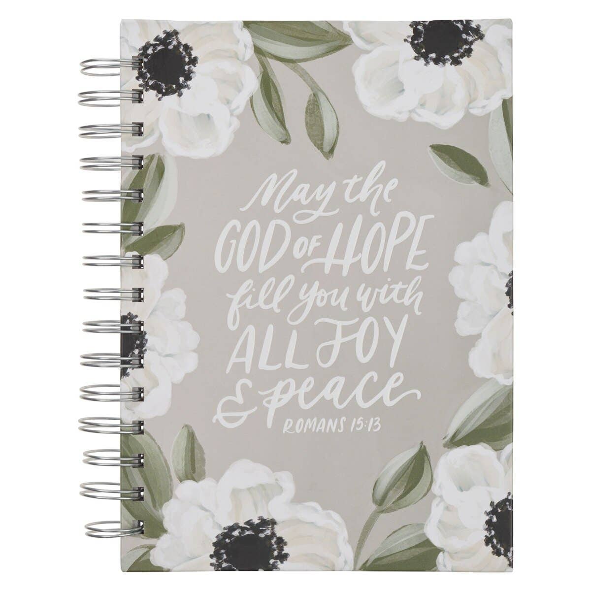 Journal Spiral  May the God of All Hope Fill You Rom 15:13