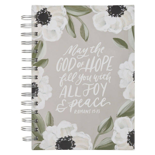 Journal Spiral  May the God of All Hope Fill You Rom 15:13
