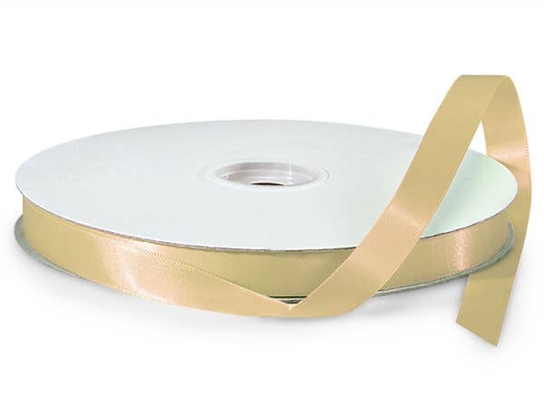 Double Face Satin Gift Packaging Ribbon: Red Double / 1 Pack / 1-1/2"x50 yards