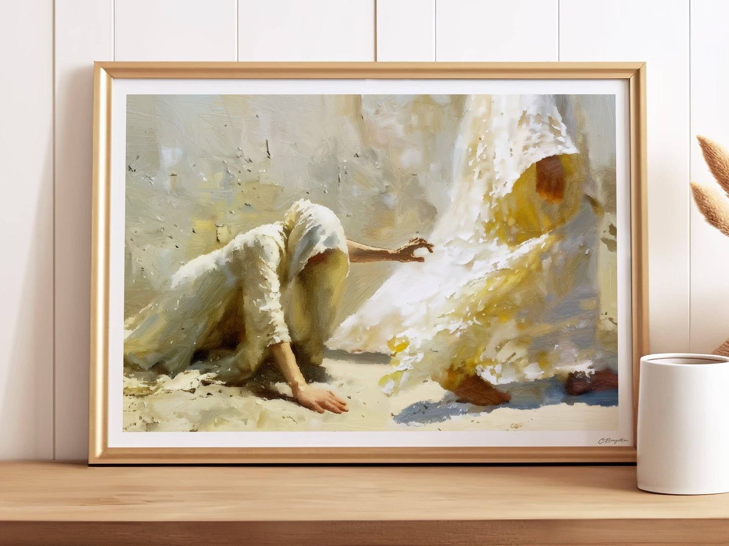 Faith in Him | Fine Art Print: Hand Embellished / 16"x20"
