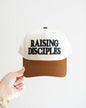 Raising Disciples Unisex Christian Trucker Hat Brown & Black