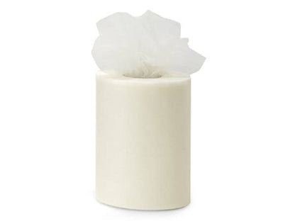 Premium Color Packaging Tulle: White / 1 Pack / 6"x100 yards