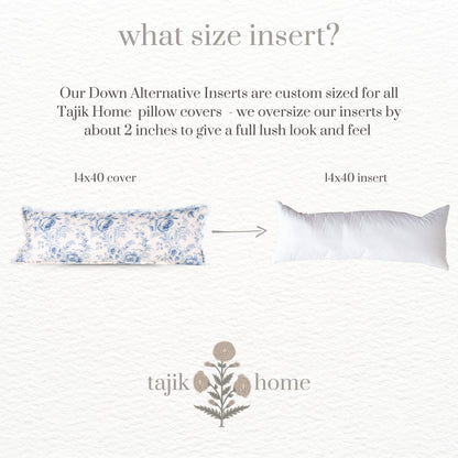 Down Alternative Pillow Inserts - Made in Massachusetts: Plush poly fill made in the usa / 22x22