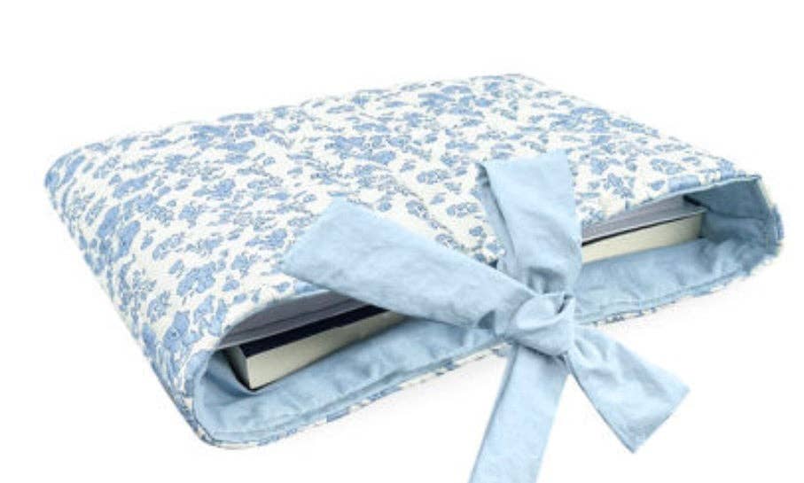 Rosalie Pink Floral Tie Bible Cover