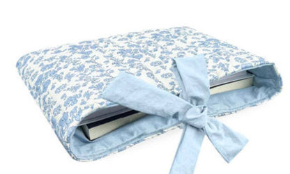 Rosalie Pink Floral Tie Bible Cover