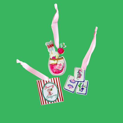 Merry Mahjong Petite Ornament