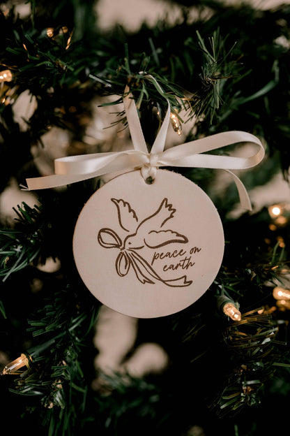 Peace On Earth Ornament I Christian Faith