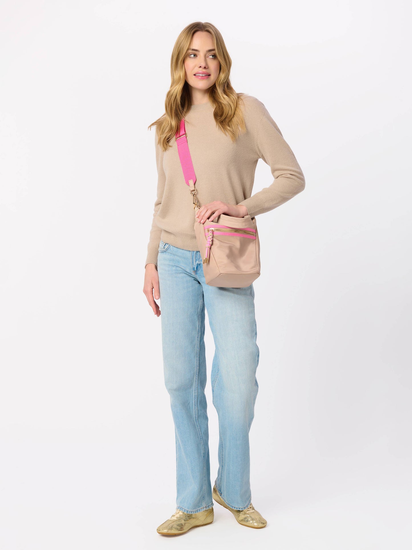 JET CONVERTIBLE CROSS-BODY: OLIVE