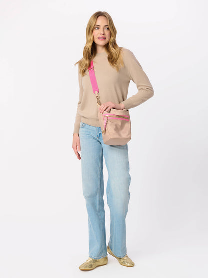 JET CONVERTIBLE CROSS-BODY: OLIVE