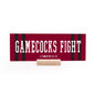 7.5 x 2.75" | School Spirit | Game cocks Fight