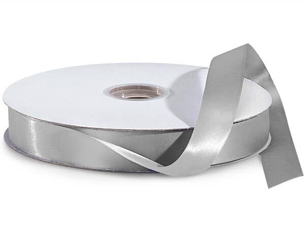 Double Face Satin Gift Packaging Ribbon: Red Double / 1 Pack / 1-1/2"x50 yards