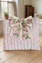Rosalie Pink Floral Tie Bible Cover