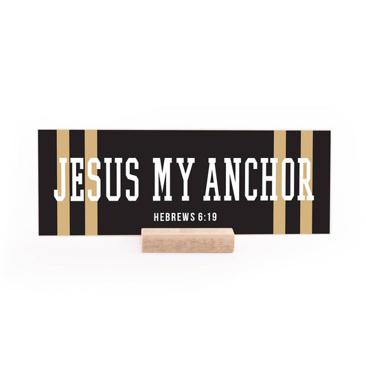 7.5 x 2.75" | School Spirit | Jesus My Anchor