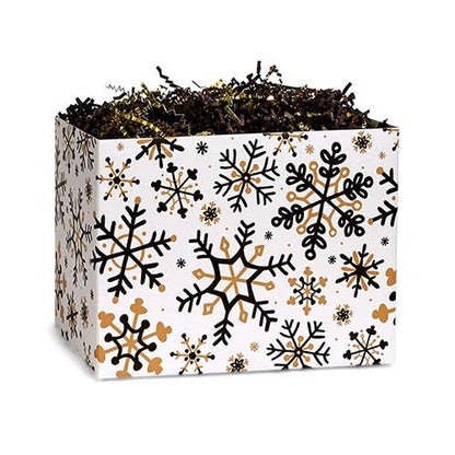 Christmas Gift Basket Boxes: Evergreen Christmas / 6 Pack / Small 6.75x4x5"