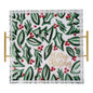 Merry Christmas Holly Acrylic Tray