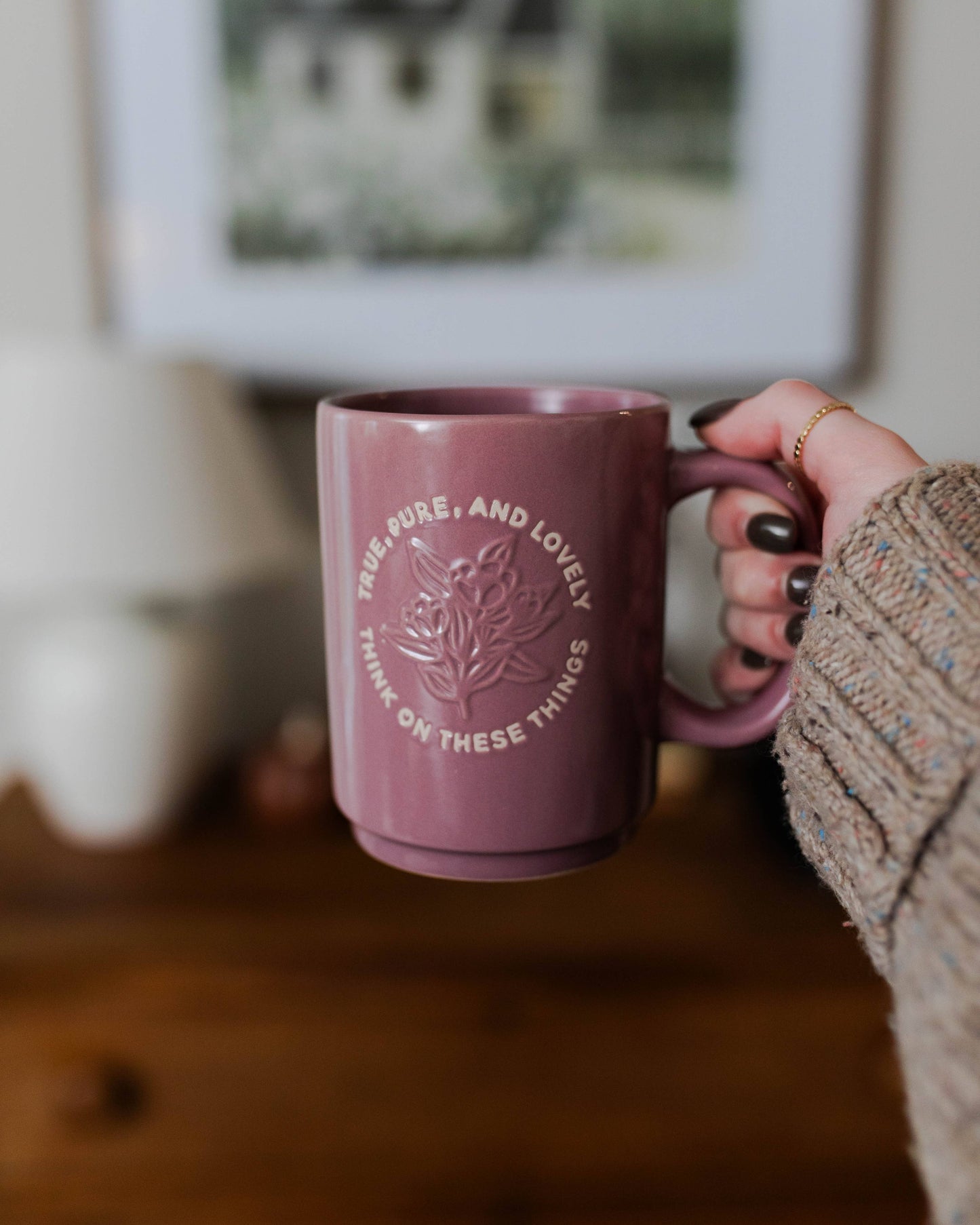 True, Pure, and Lovely Mug