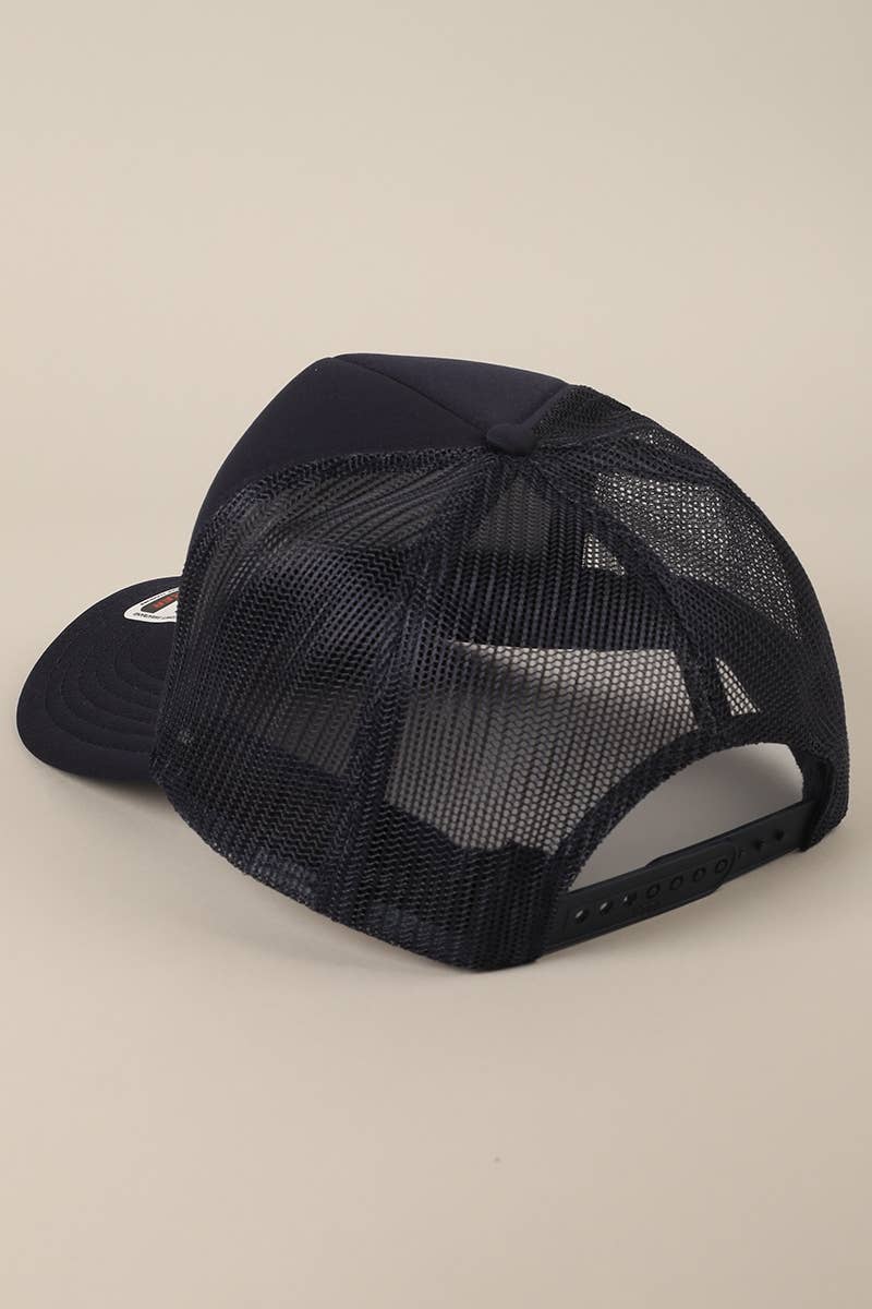 With God All Possible Mesh Back Foam Trucker: TAN / One Size