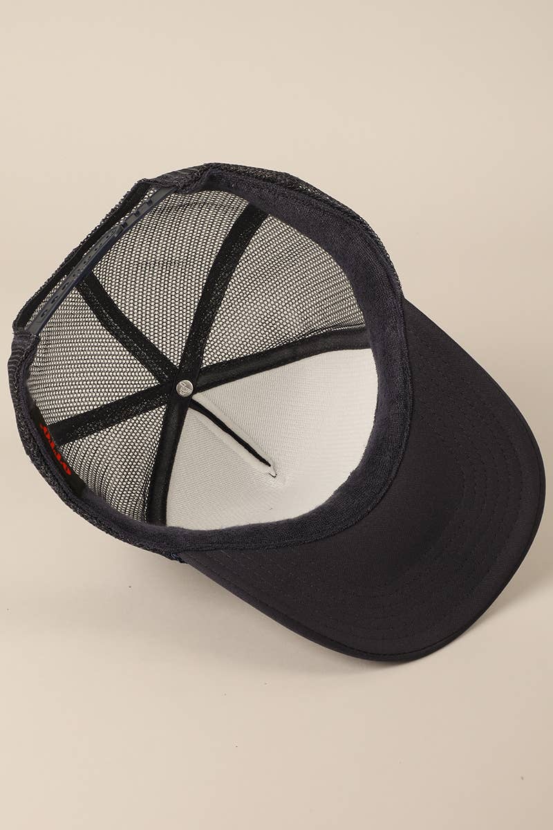 With God All Possible Mesh Back Foam Trucker: TAN / One Size