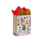 Nutcracker Dance Paper Christmas Gift Bags: 25 Pack / Cub 8x4.75x10"