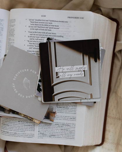 Scripture for Grief Verse Card Set