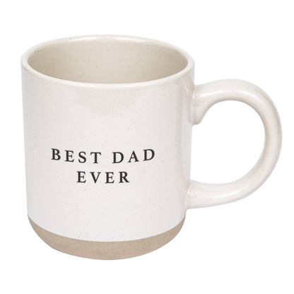Best Dad Ever Stoneware Coffee Mug - Father's Day Gifts