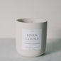 Lavender Chamomile Linen Candle- 10oz