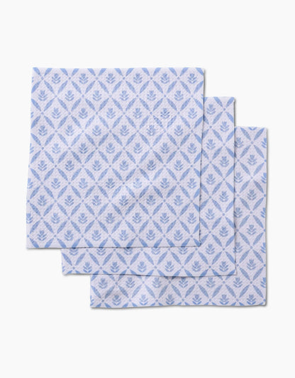 Spring Trellis Floral Dishcloth Set