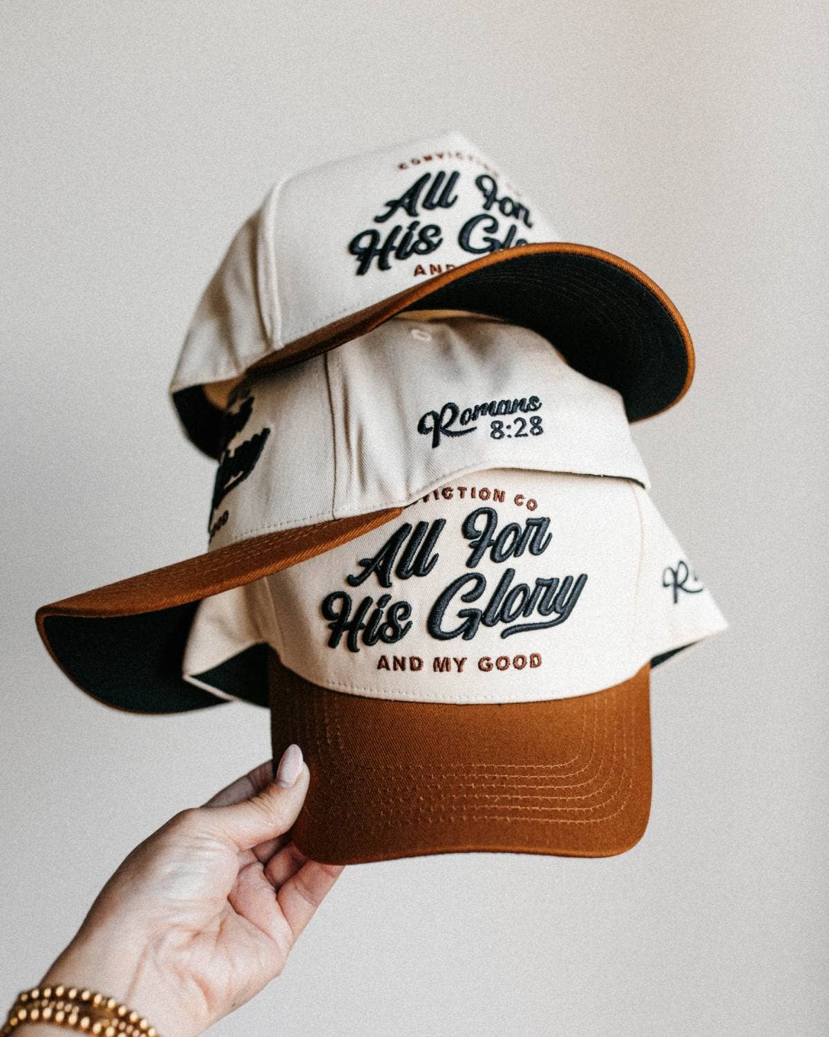 All for His Glory - Unisex Christian Trucker Hat