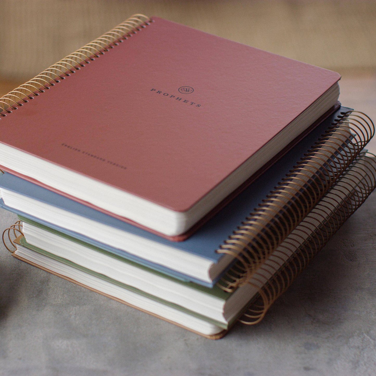 ESV Spiral-Bound Journaling Bible Five-Volume Set, Hardcover