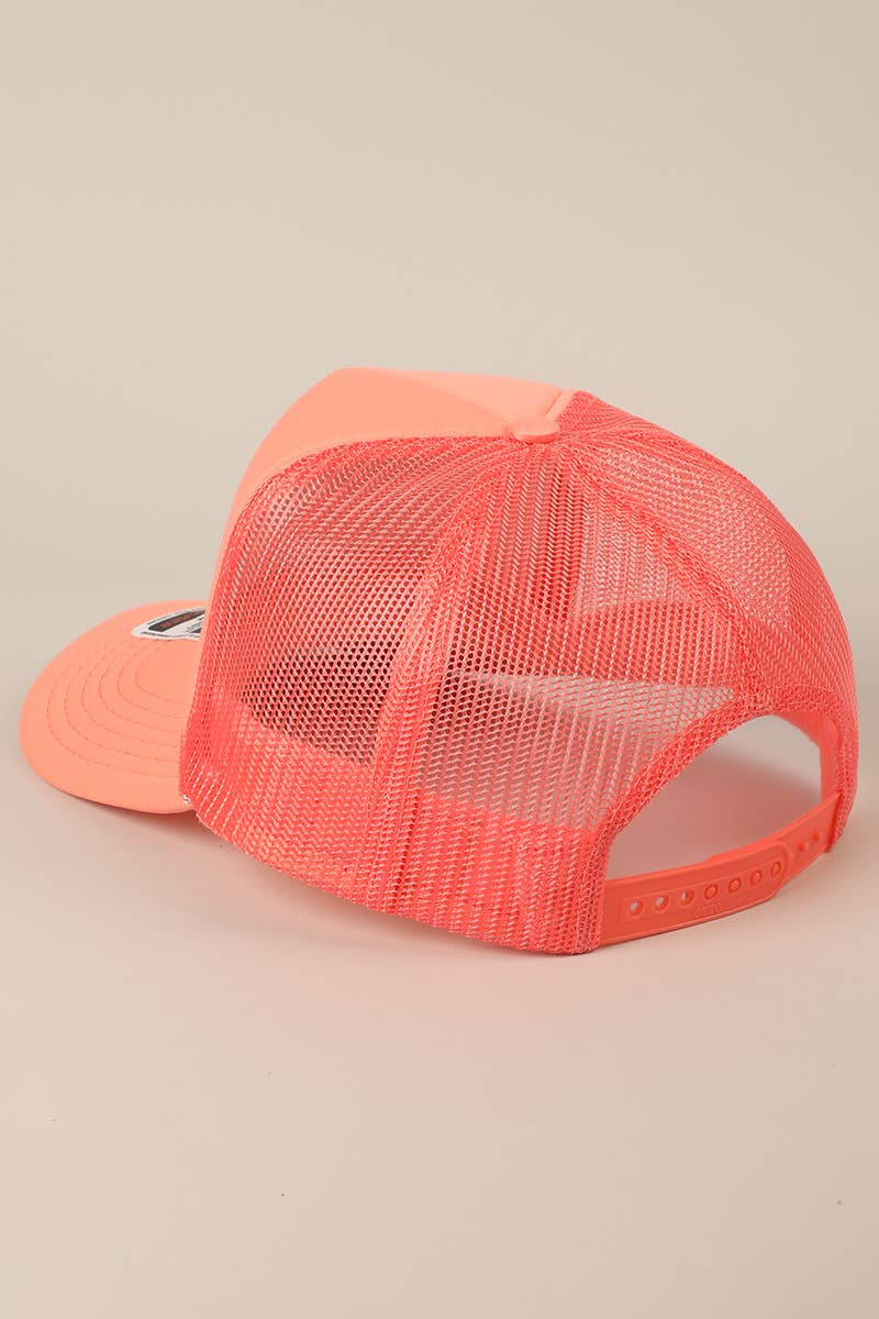 With God All Possible Mesh Back Foam Trucker: TAN / One Size