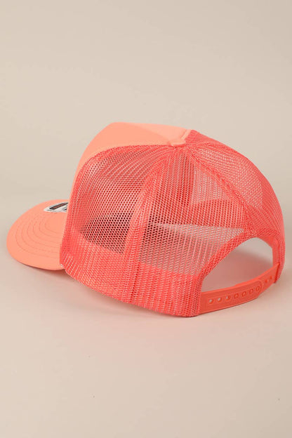With God All Possible Mesh Back Foam Trucker: TAN / One Size