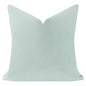 22" Robin's Egg Velvet Pillow