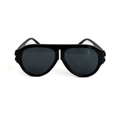 Knox Aviator Sunglasses: Green/Ombre