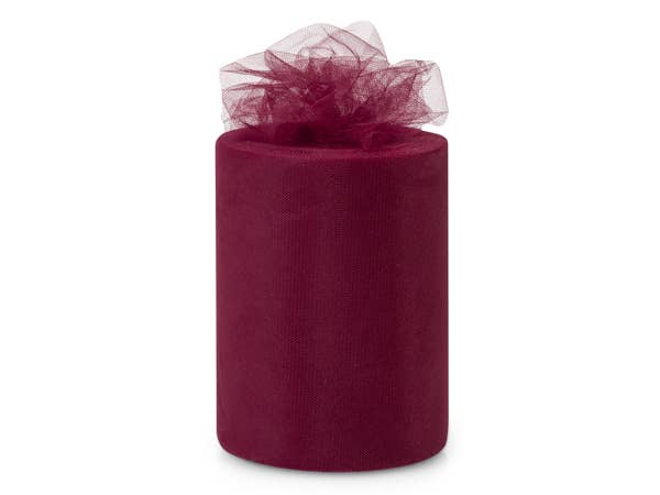 Premium Color Packaging Tulle: White / 1 Pack / 6"x100 yards