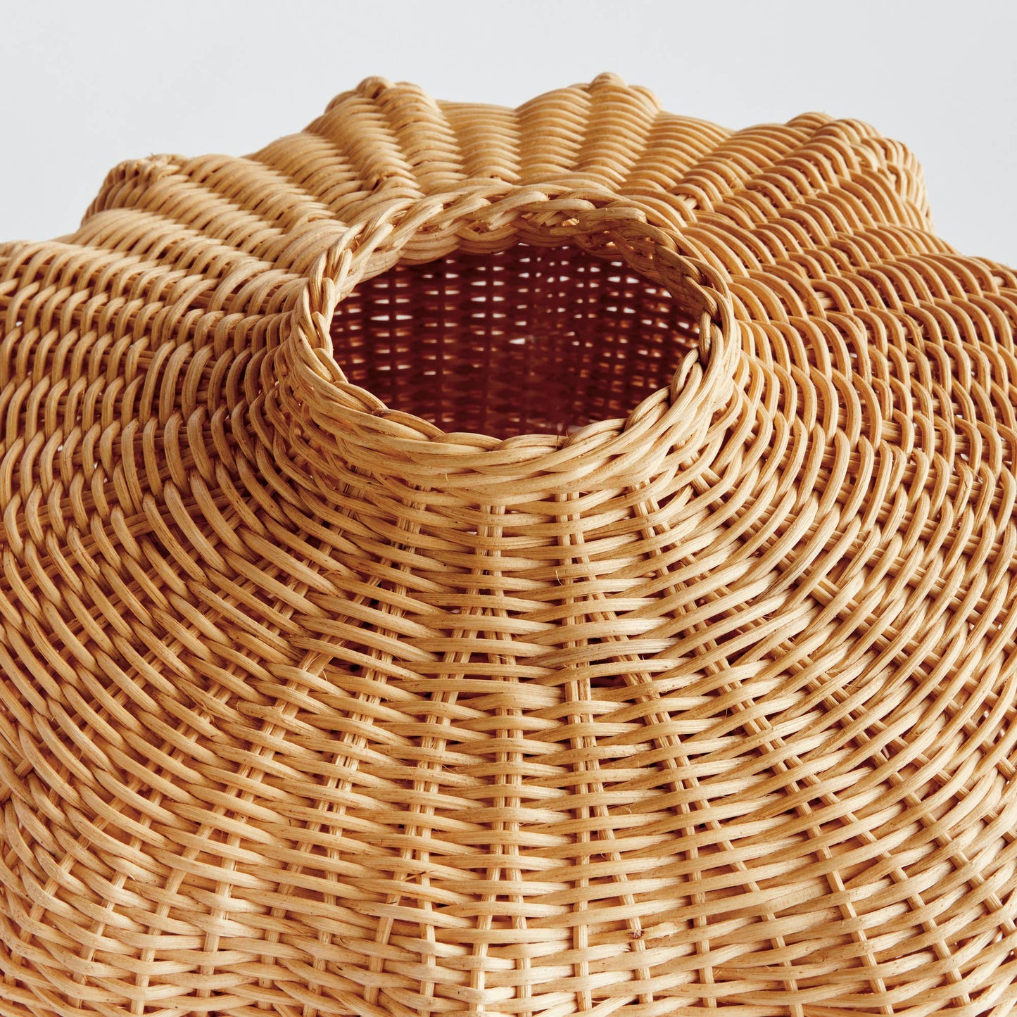 Evren Vase Short: Beige