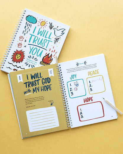I Will Trust You Art Journal | Kids Read Truth: 1+
