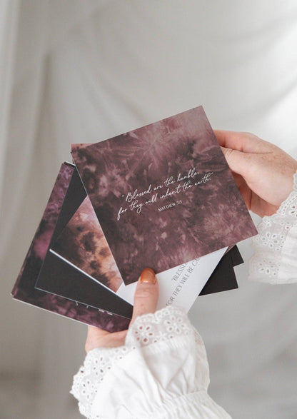 The Beatitudes Scripture Card Set