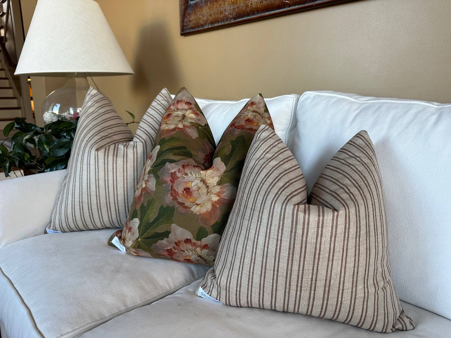 Daphne Pillow Cover: 22x22 Cover Only
