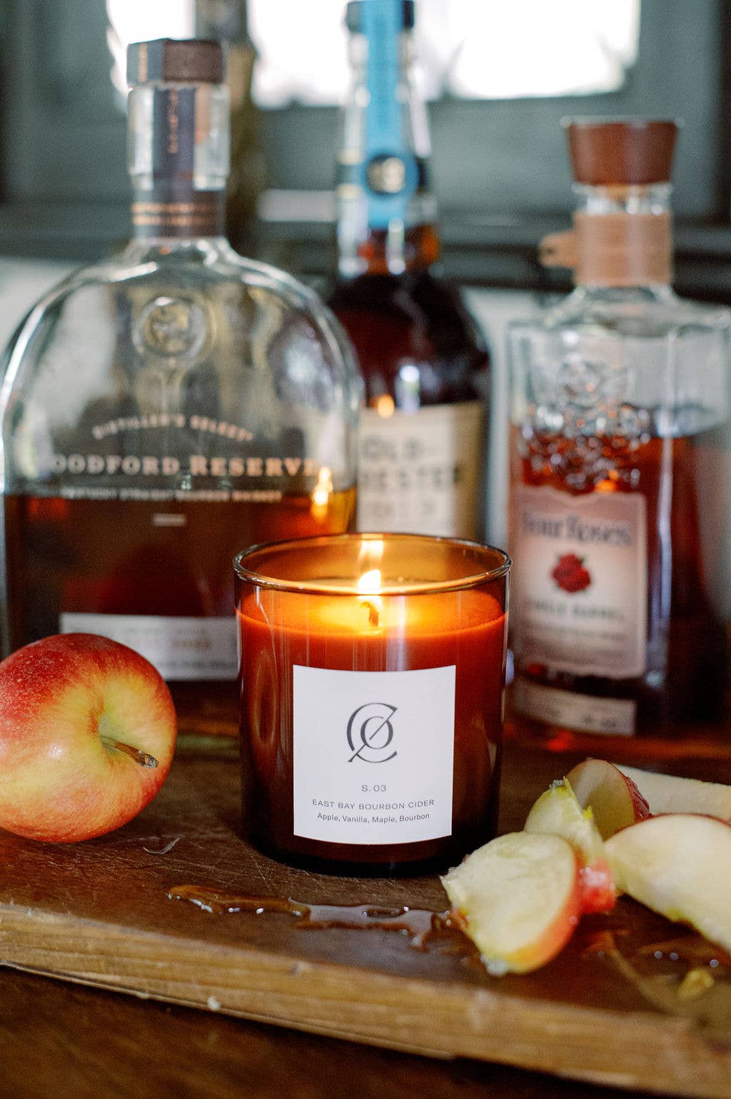 S. 03 East Bay Bourbon Cider Soy Candle | Seasonal: 9 oz.