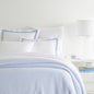 Quinn French Blue Blanket- King
