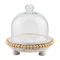 Round Gold Cloche